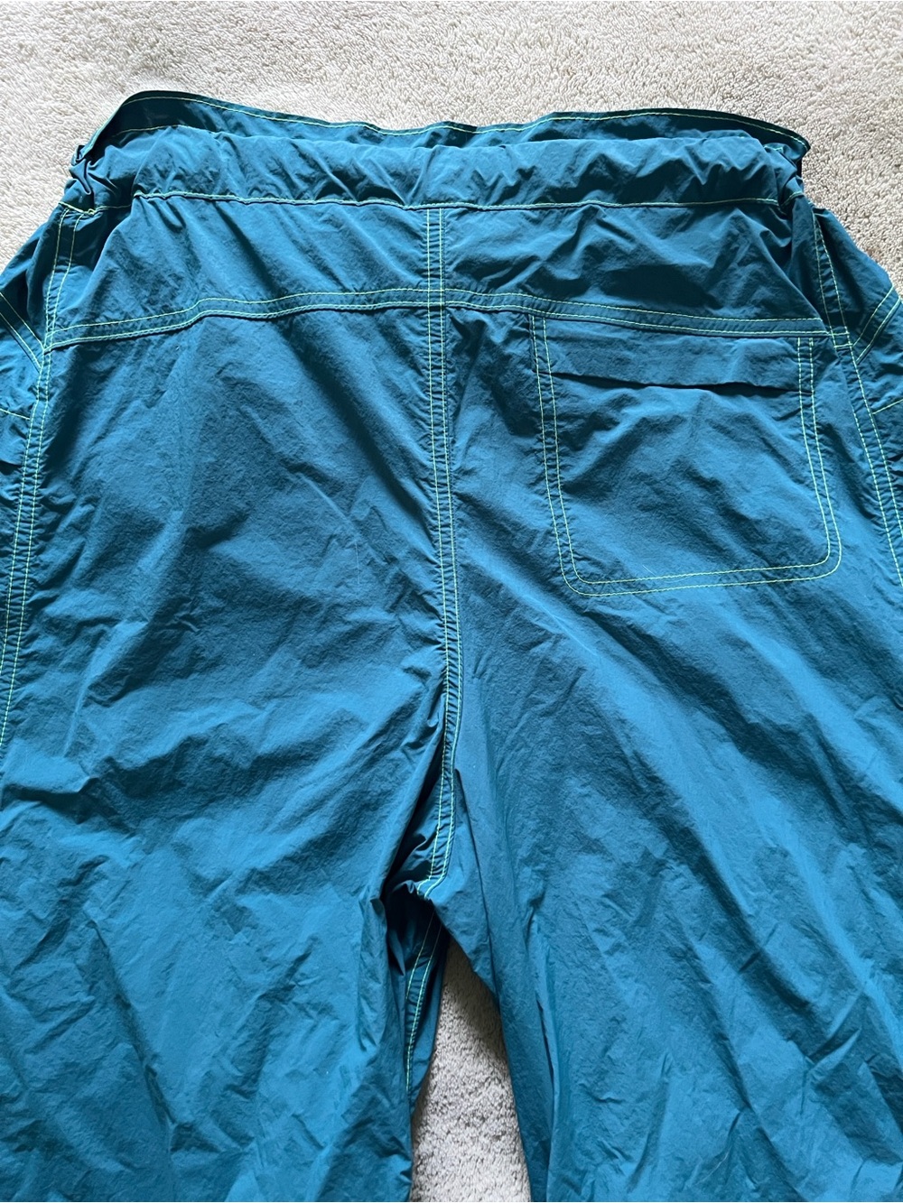 Free People FP Movement In The Wild Hiking Cargo Pants Teal Turquoise - Picture 9 of 12